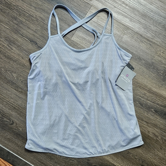 Athleta NWT Full Force Tank in Slate Grey Large - Picture 3 of 15